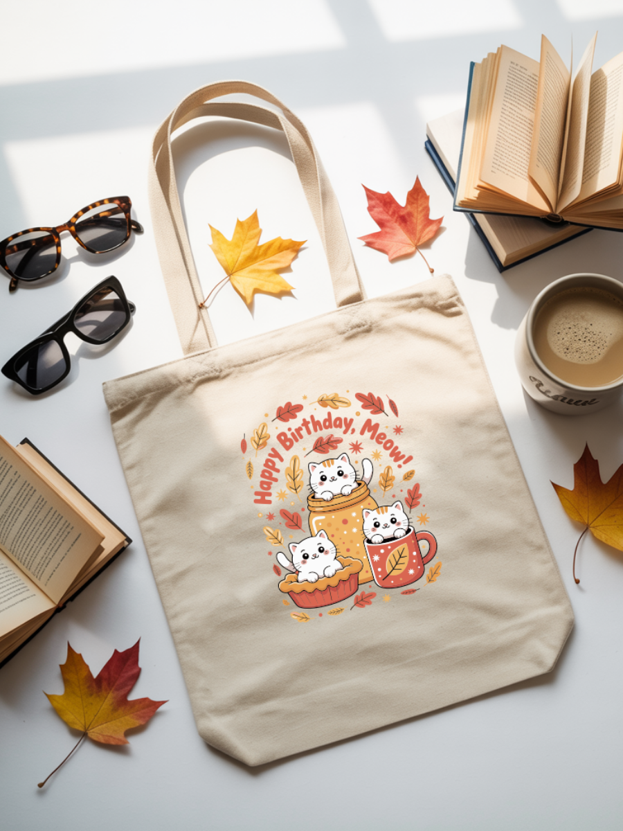 Ecobag | Tote Bag | Saco 100% Algodão Ecológico | Happy Birthday