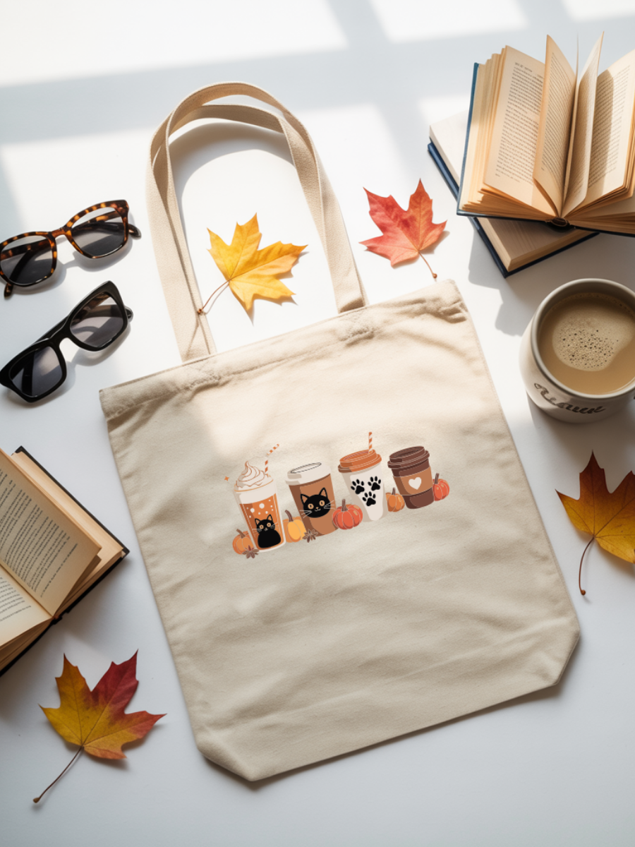 Ecobag | Tote Bag | Saco 100% Algodão Ecológico | Outono
