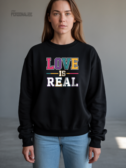 Camisola Sweatshirt Feminina Love Conforto e Durabilidade