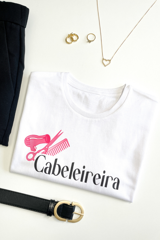 T-Shirt Cabeleireiro 100% Algodão
