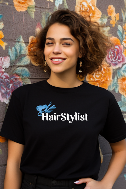 T-Shirt Hairstylist 100% Algodão
