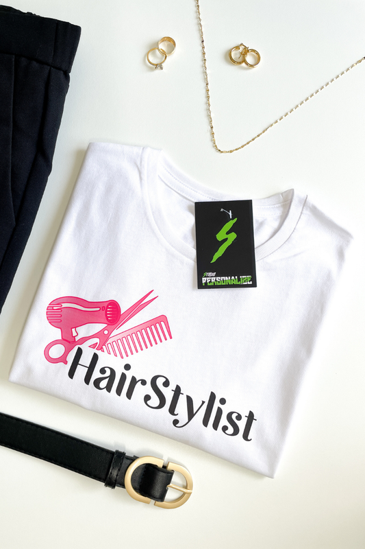 T-Shirt HairStylist 100% Algodão