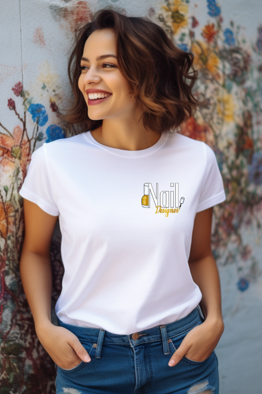 T-Shirt Nail 100% Algodão
