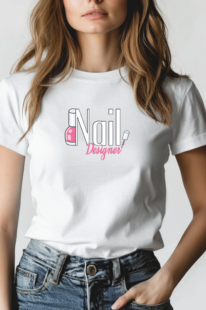 T-Shirt Nail 100% Algodão