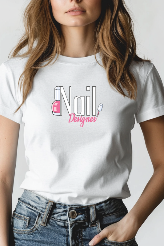 T-Shirt Nail 100% Algodão