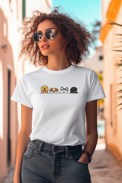 T-Shirt 100% Algodão | Dogs