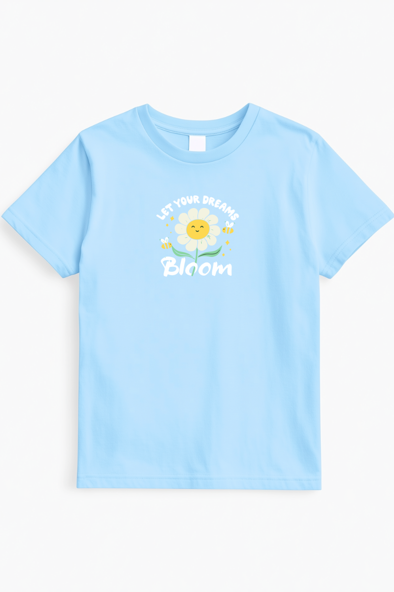 T-Shirt 100% Algodão | Flores