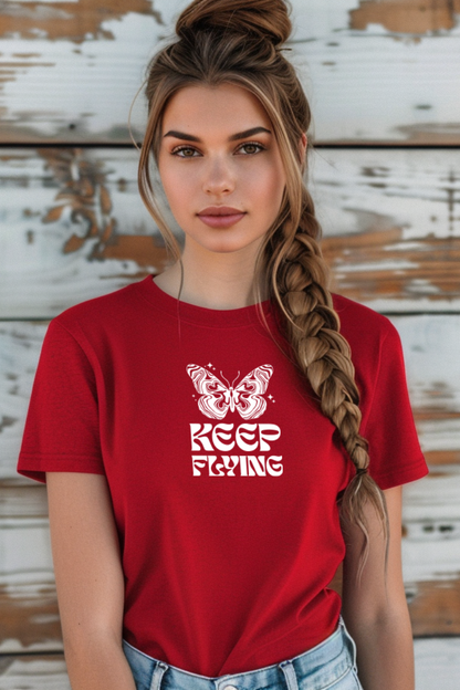 T-Shirt 100% Algodão | Keep flying
