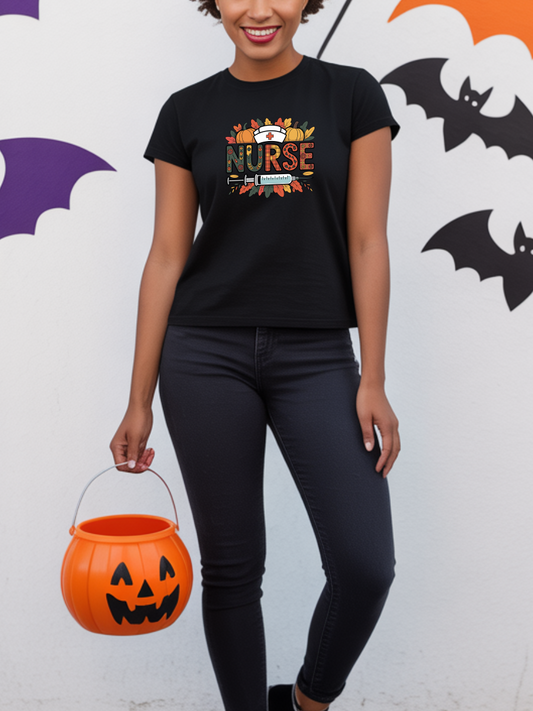 T-Shirt 100% Algodão | Outono | Nurse