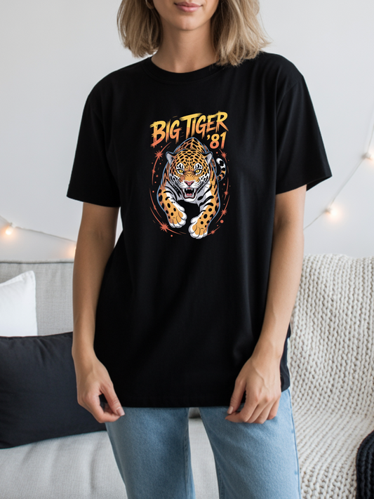 T-Shirt 100% Algodão | Tiger