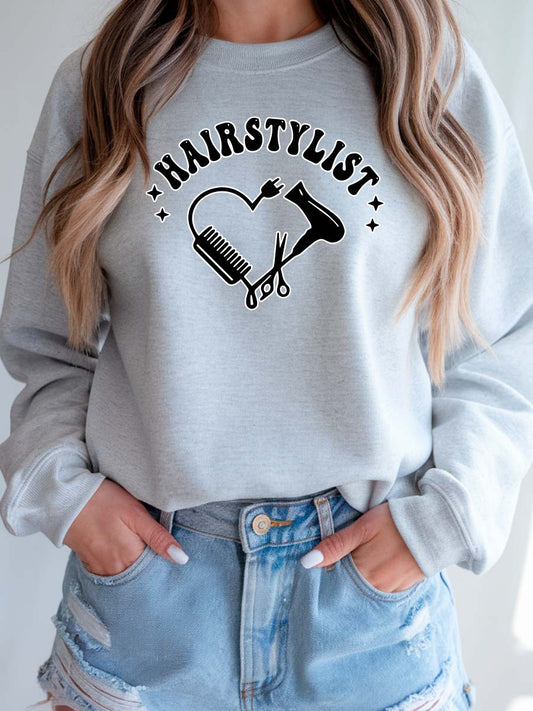 Sweatshirt Camisola para Hairstylists Cabeleireira
