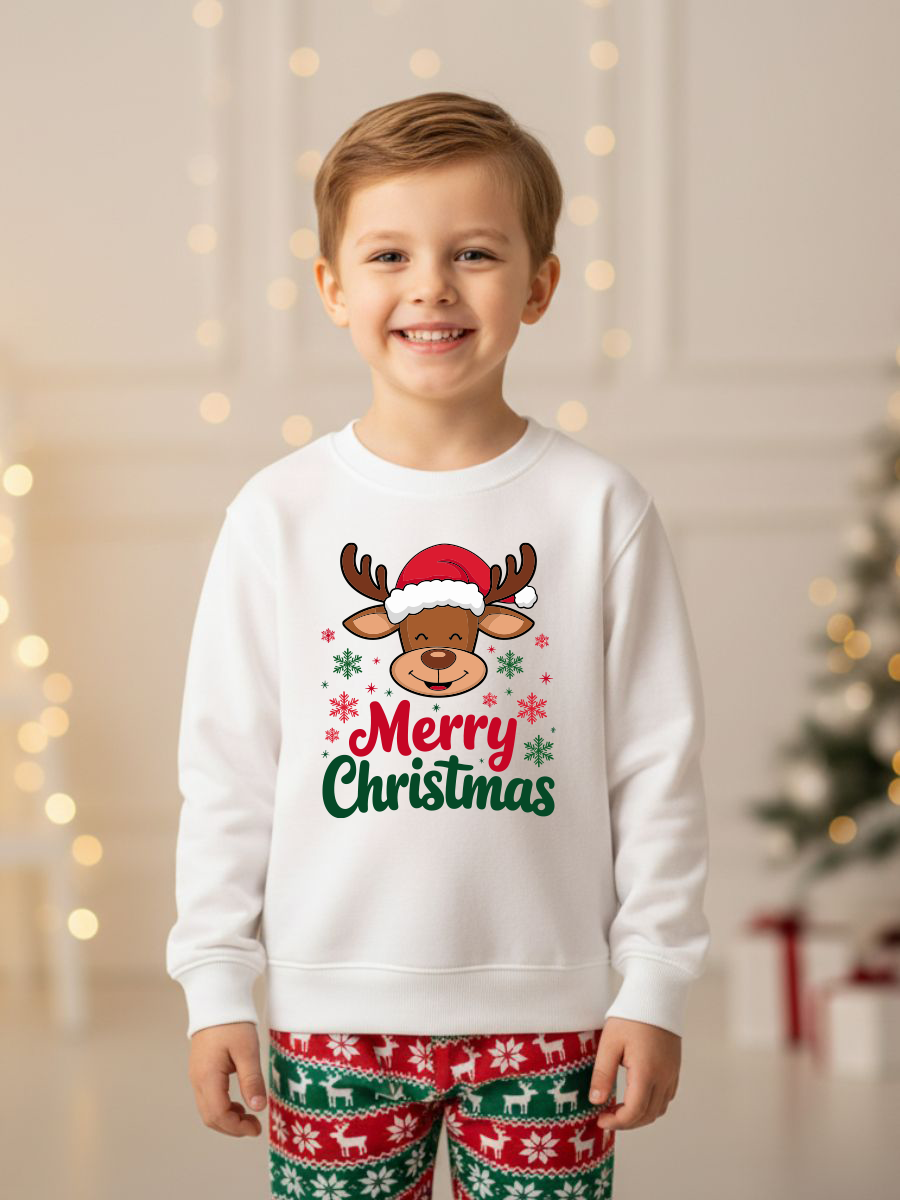 Camisola de Natal Criança Merry Christmas🎄