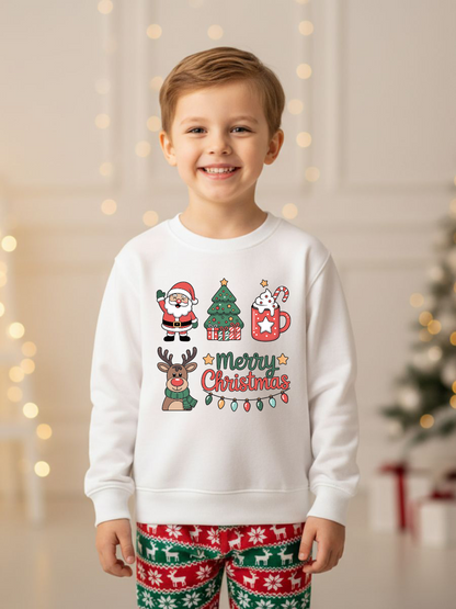 Camisola de Natal Criança Merry Christmas🎄