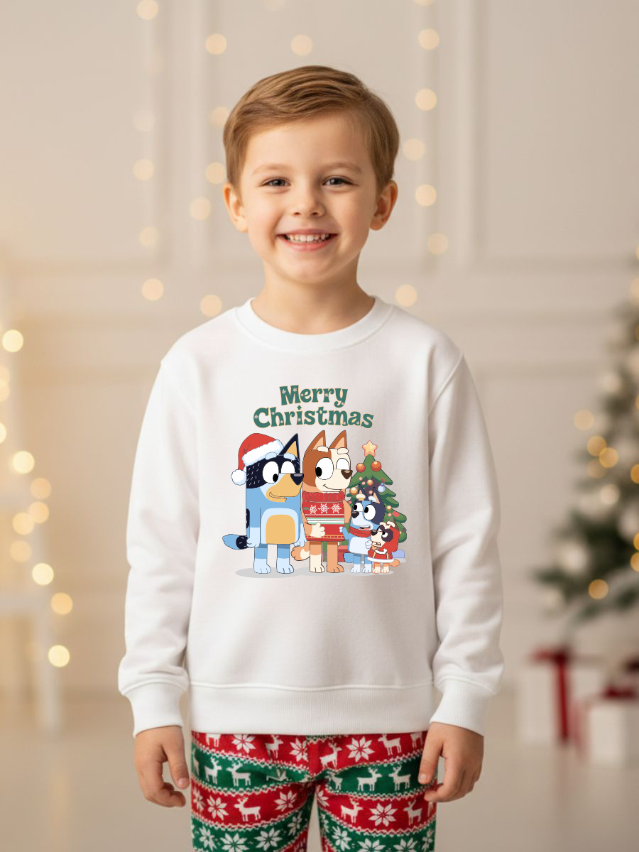 Camisola de Natal Criança Merry Christmas🎄