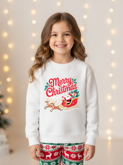 Camisola de Natal Criança Merry Christmas🎄