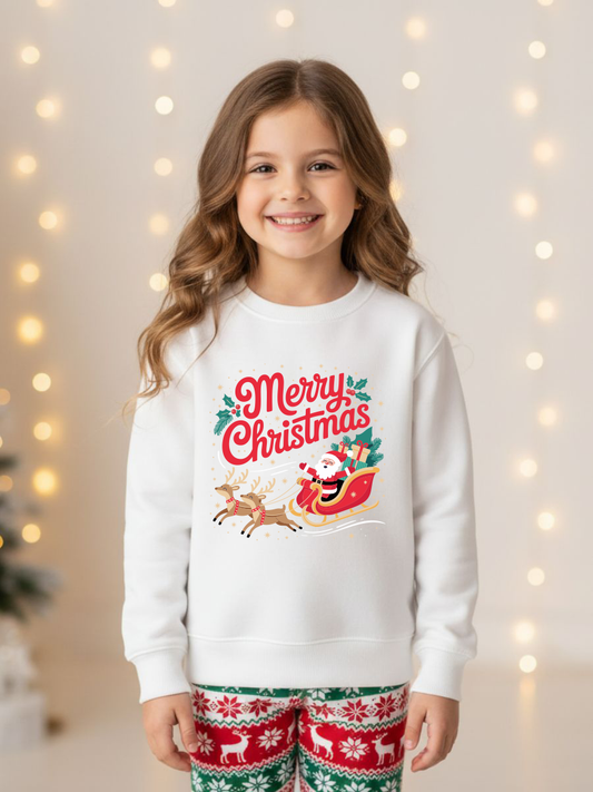 Camisola de Natal Criança Merry Christmas🎄