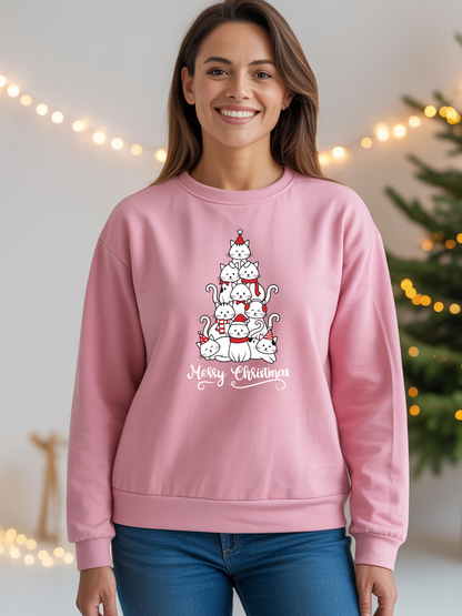 Camisola de Natal 'Cats' 🎄 – Unissexo