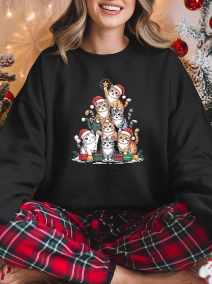 Camisola de Natal 'Cats' 🎄 – Unissexo