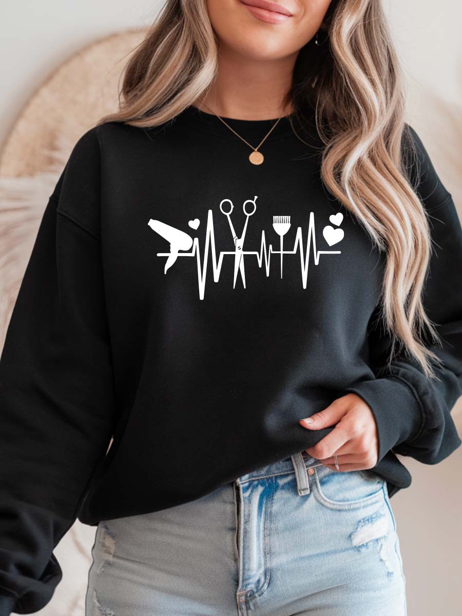 Camisola Sweatshirt para Cabeleireira e Hairstylist