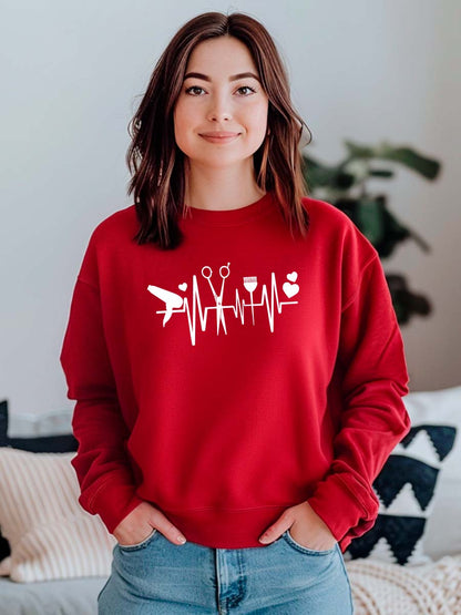 Camisola Sweatshirt para Cabeleireira e Hairstylist