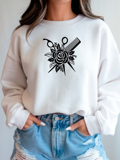 Sweatshirt Camisola para Hairstylist Cabeleireira