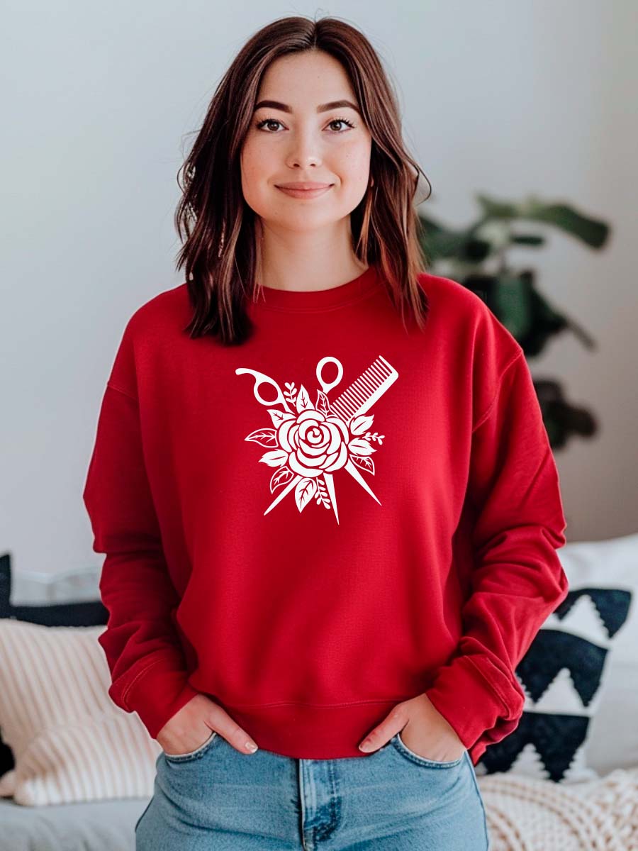 Sweatshirt Camisola para Hairstylist Cabeleireira
