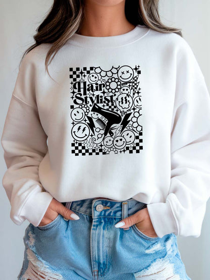 Camisola Sweatshirt para Hairstylists - Cabeleireiras