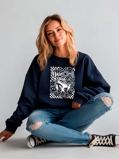 Camisola Sweatshirt para Hairstylists - Cabeleireiras