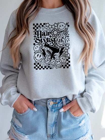 Camisola Sweatshirt para Hairstylists - Cabeleireiras