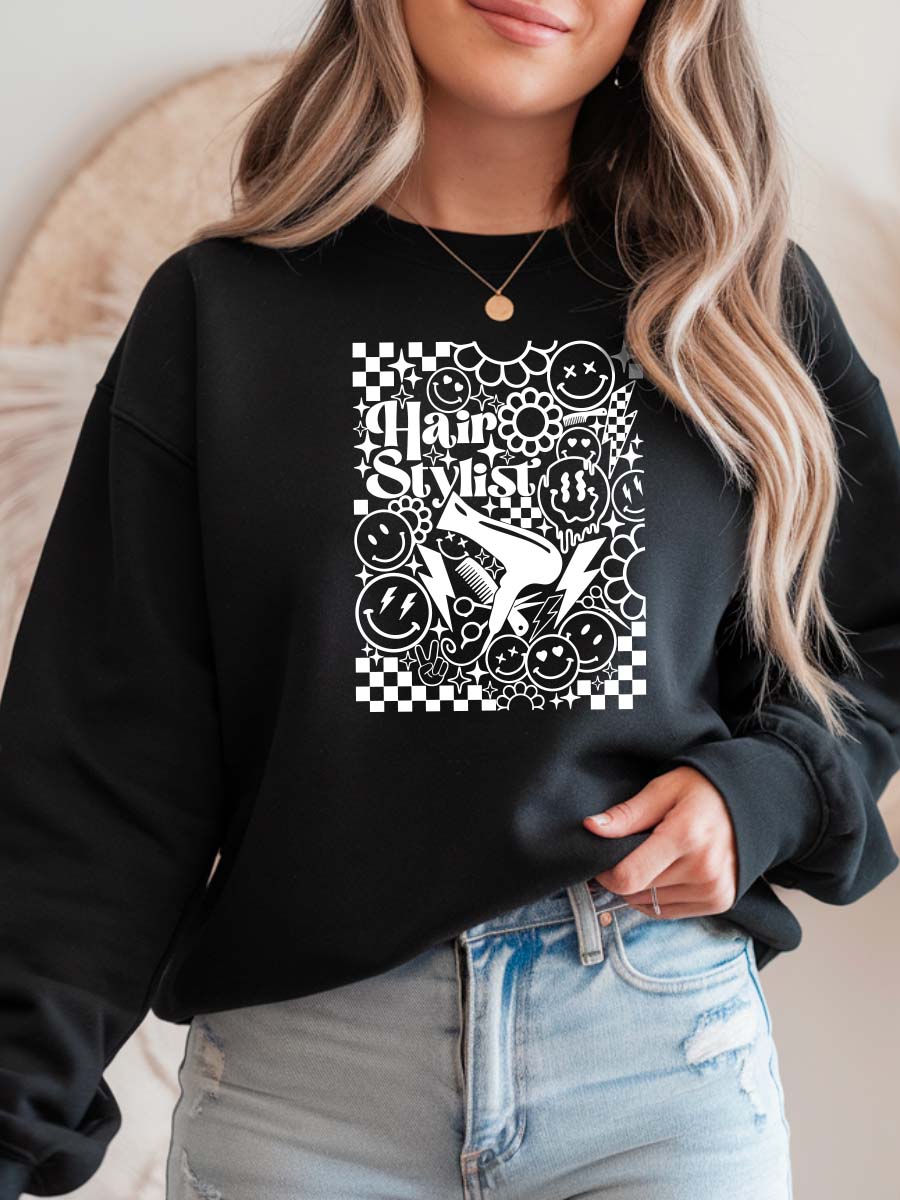 Camisola Sweatshirt para Hairstylists - Cabeleireiras