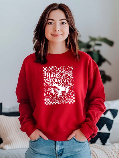 Camisola Sweatshirt para Hairstylists - Cabeleireiras