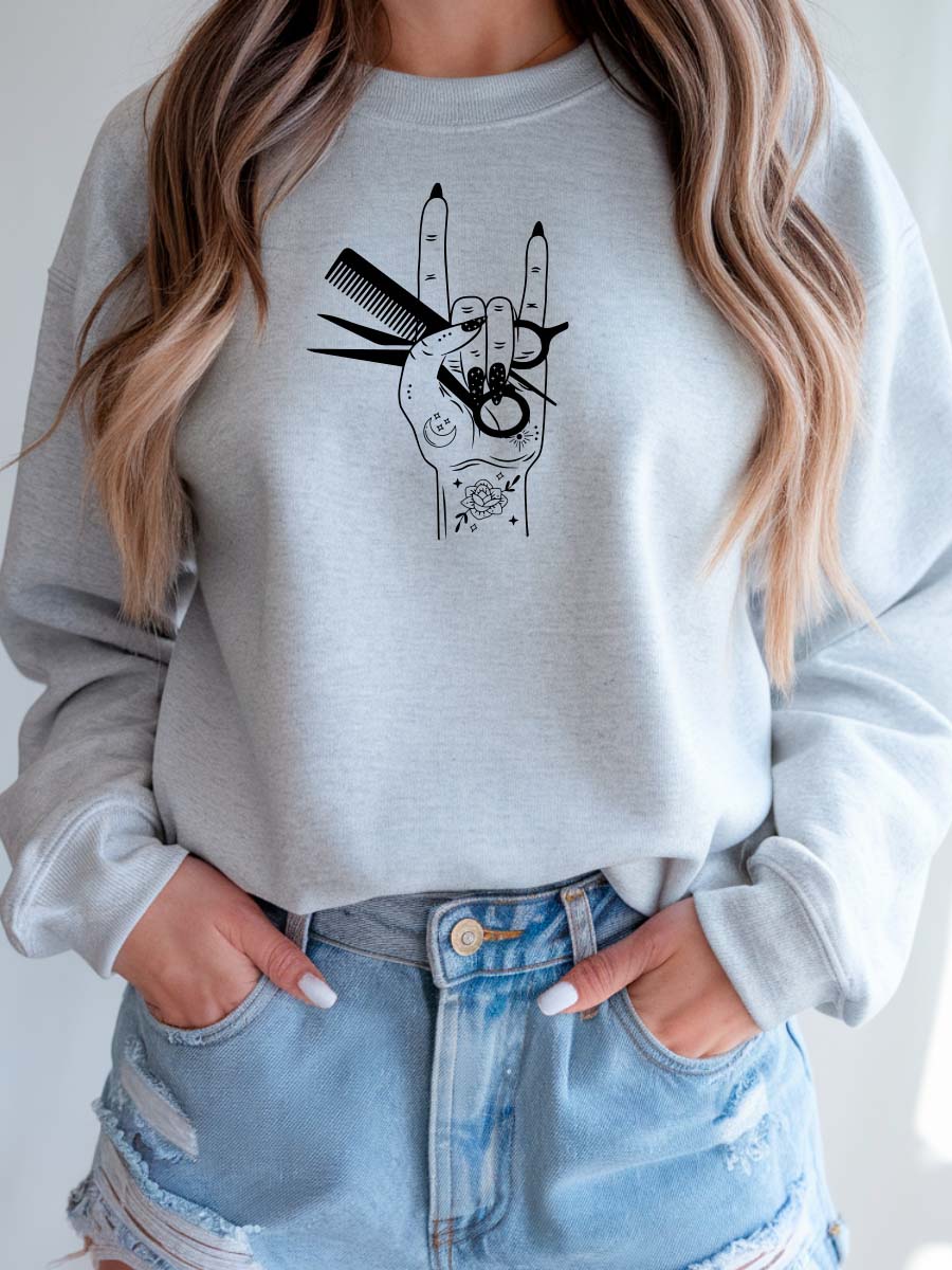 Camisola Sweatshirt para Cabeleireiras
