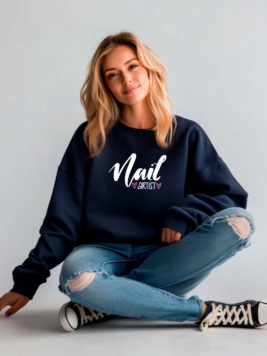 Camisola Sweatshirt Nail Designers - Nail Artist