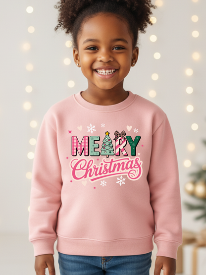 Camisola de Natal Criança Merry Christmas🎄