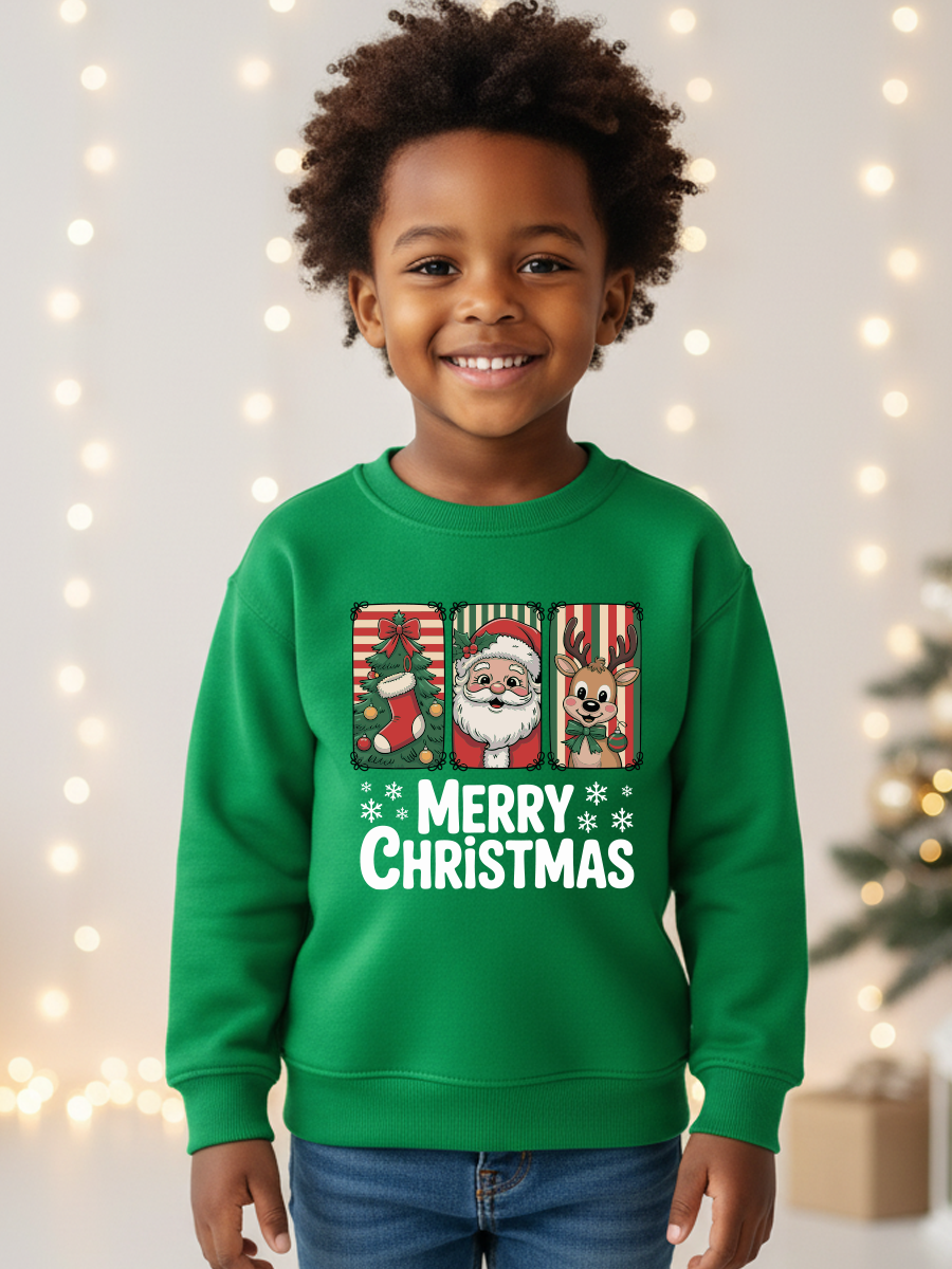 Camisola de Natal Criança Merry Christmas🎄