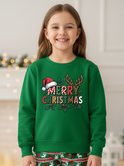Camisola de Natal Criança Merry Christmas 🎄