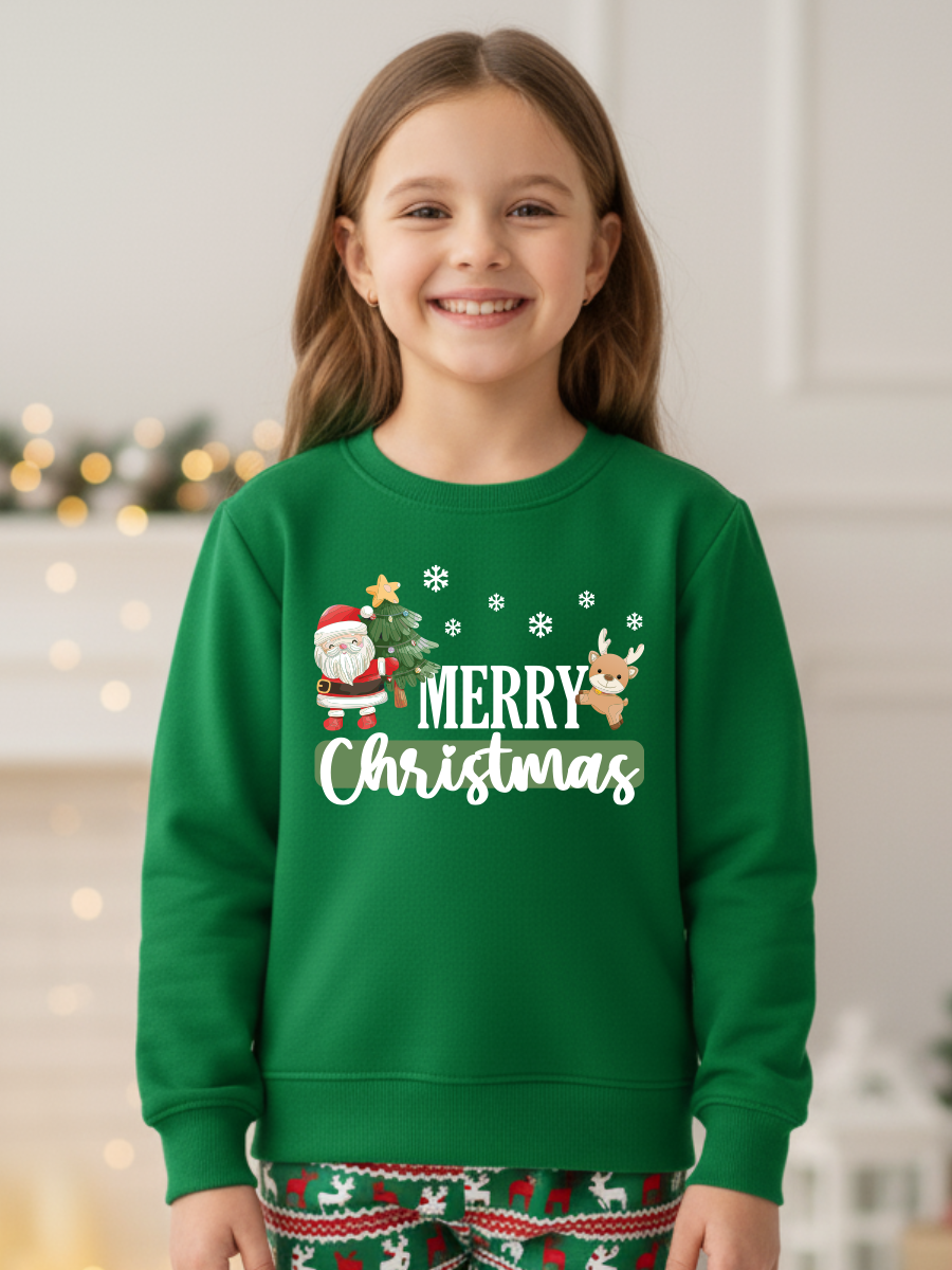 Camisola de Natal Criança Merry Christmas 🎄