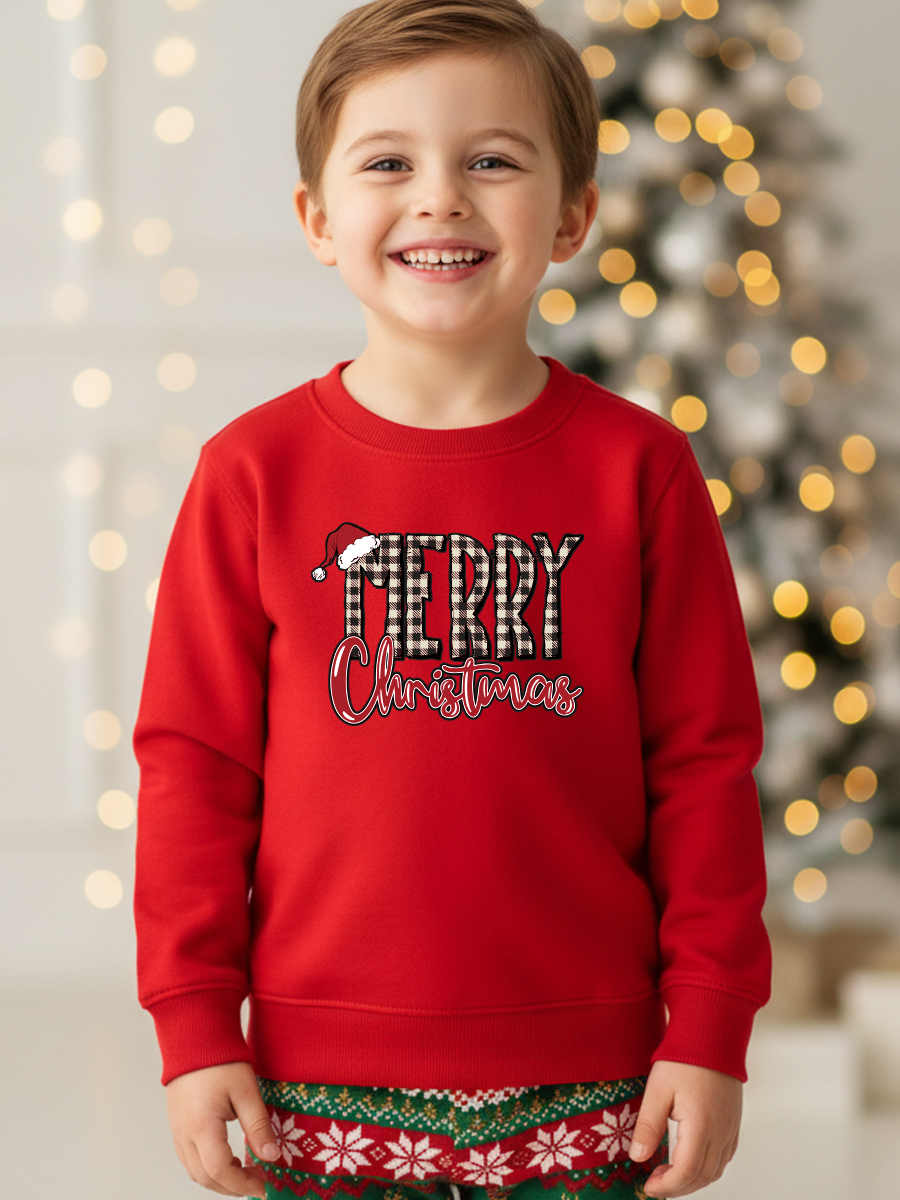 Camisola de Natal Criança Merry Christmas🎄