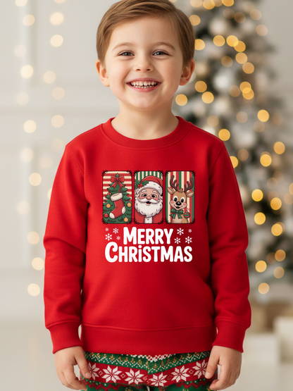 Camisola de Natal Criança Merry Christmas🎄