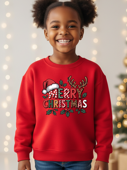 Camisola de Natal Criança Merry Christmas 🎄