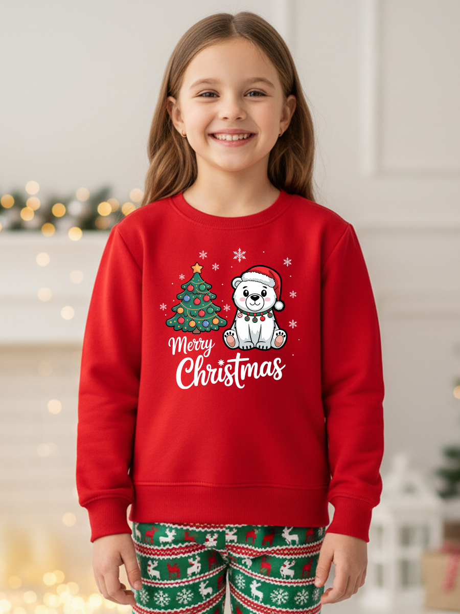 Camisola de Natal Criança Merry Christmas🎄