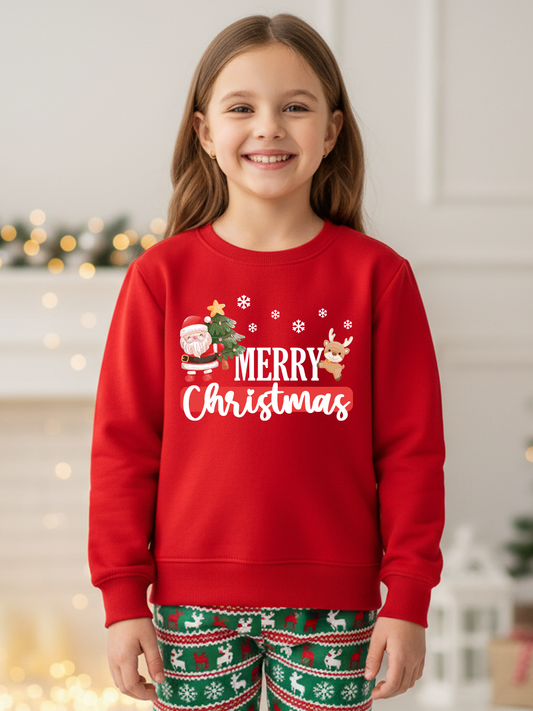 Camisola de Natal Criança Merry Christmas 🎄