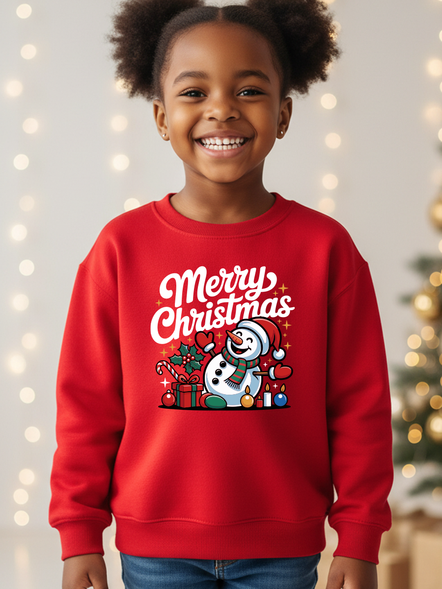 Camisola de Natal Criança Merry Christmas🎄