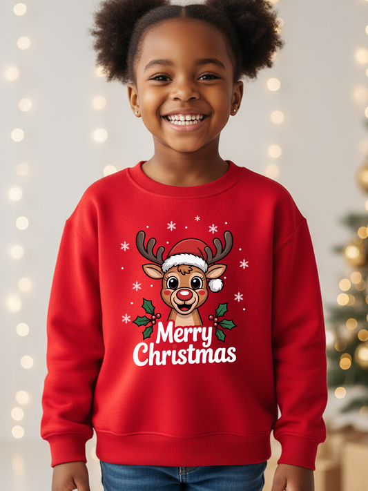 Camisola de Natal Criança Merry Christmas🎄