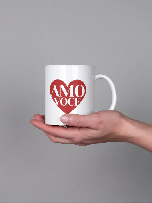 Caneca Dia dos Namorados "Amo Você"