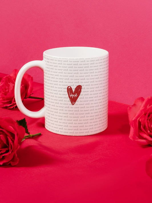 Caneca Dia dos Namorados "Você"