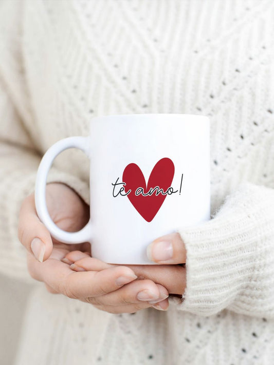 Caneca Dia dos Namorados "Te amo!"