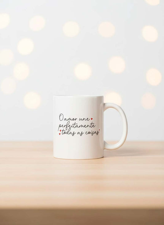 Caneca Dia dos Namorados "O amor"