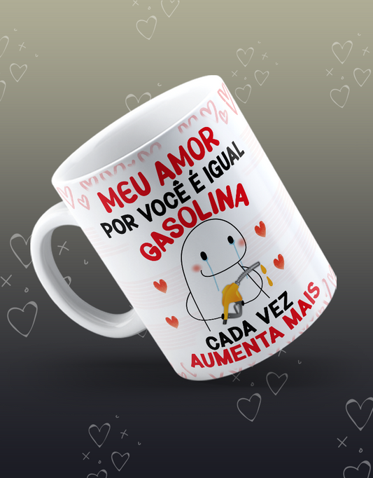 Caneca "Meu amor aumenta mais"