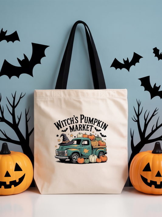 Ecobag | Tote Bag | Saco 100% Algodão Ecológico | Halloween